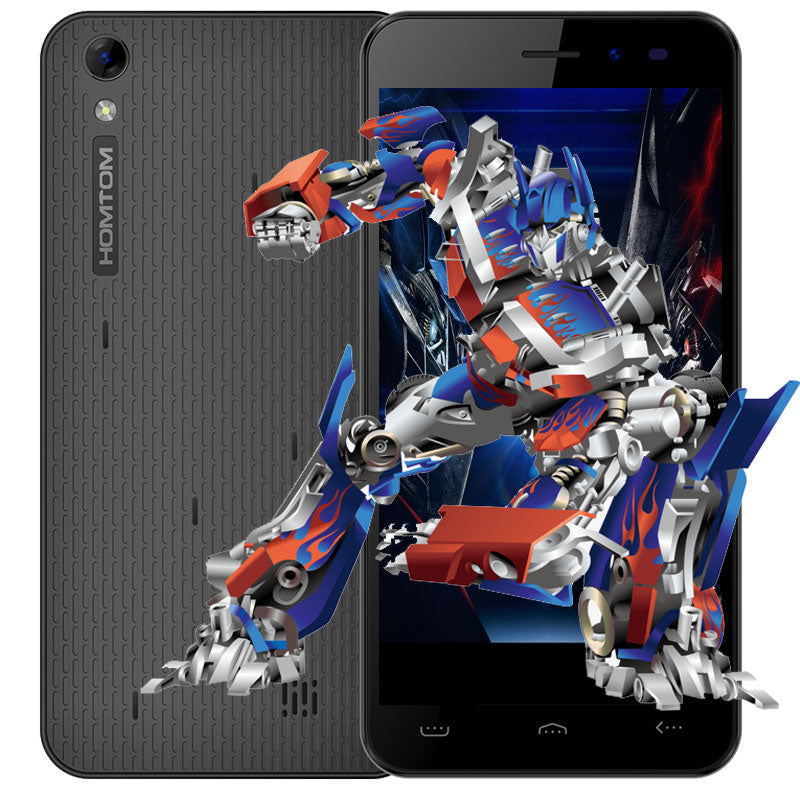 Homtom HT16 5.0 inch Cell Phone Android 6.0 MTK6580 Quad Core 1.3GHz 1GB RAM 8GB ROM 3G Smartphone 8MP Camera Mobile Phone