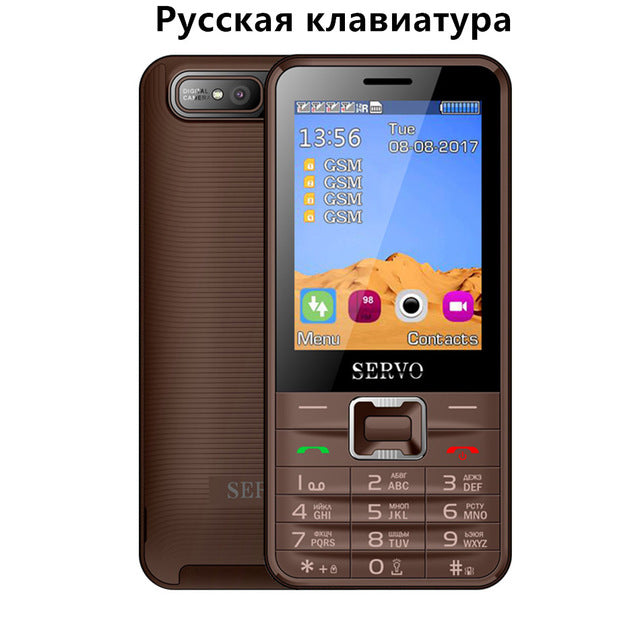 Quad Sim Cell phone Quad Band 2.8 inch 4 SIM cards 4 standby Phone Bluetooth Flashlight MP3 MP4 GPRS Russian Language keyboard