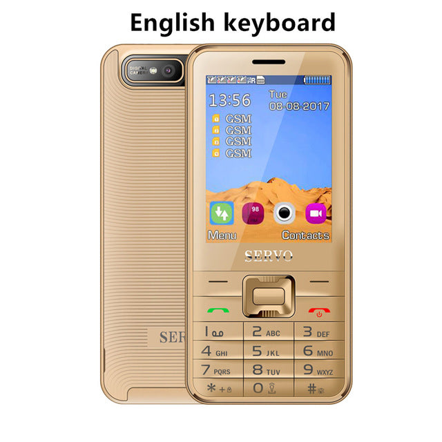 Quad Sim Cell phone Quad Band 2.8 inch 4 SIM cards 4 standby Phone Bluetooth Flashlight MP3 MP4 GPRS Russian Language keyboard