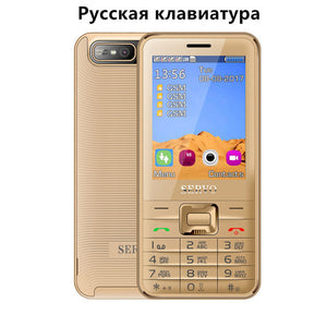 Quad Sim Cell phone Quad Band 2.8 inch 4 SIM cards 4 standby Phone Bluetooth Flashlight MP3 MP4 GPRS Russian Language keyboard