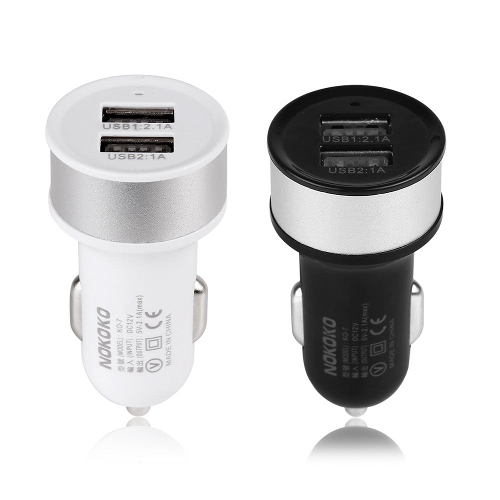 Dual USB Car Charger 12V 3.1A Vehicle Charger