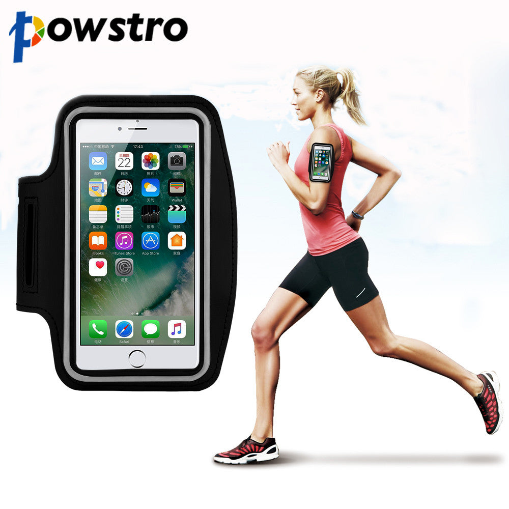 Sport Phone Bag Case Sports Running Armband Phone Holder Bag Pouch Touch Screen Access for iPhone 7 Plus 6 6S Plus Samsung S6