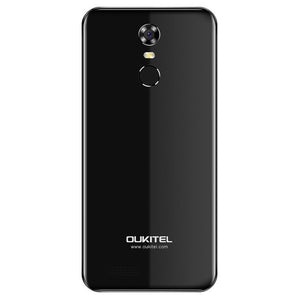 Oukitel C8 18:9 Aspect Ratio Mobile Phone 5.5"HD Quad Core 1.3GHZ 2GB/16GB ROM 13MP Android 7.0 3000mAh Rear Touch ID Smartphone