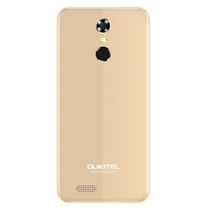 Oukitel C8 18:9 Aspect Ratio Mobile Phone 5.5"HD Quad Core 1.3GHZ 2GB/16GB ROM 13MP Android 7.0 3000mAh Rear Touch ID Smartphone