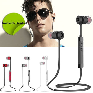 Sports Waterproof Sweatproof Bluetooth Earphones Universal Wireless Bluetooth Earbuds Noise Reduction Bluetooth Headphones In-Ear Stereo Headsets