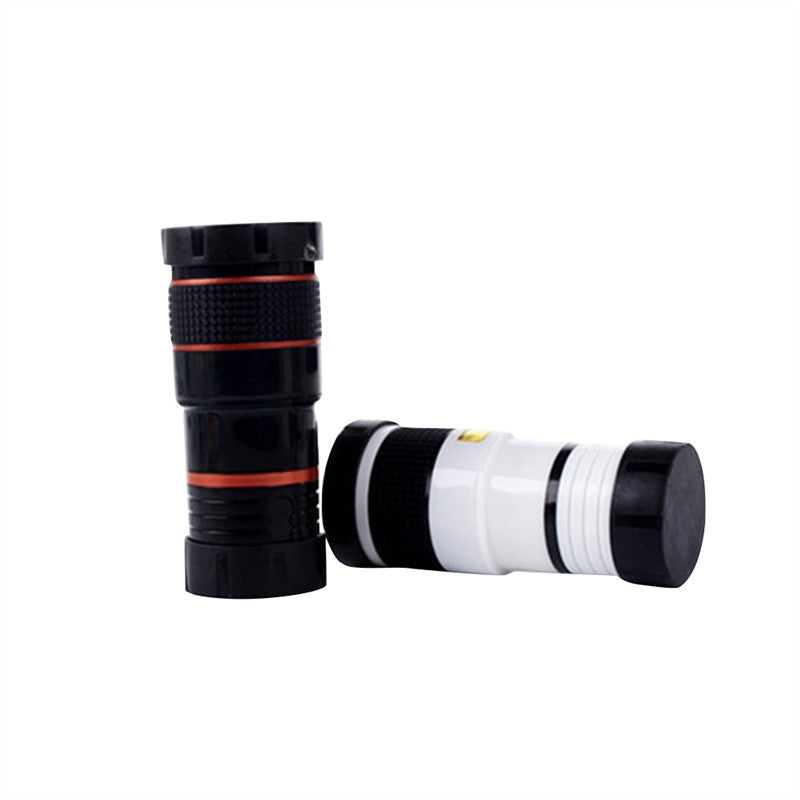 Universal Phone Camera 8X Lens Telescope Camera Lens HD 8X Optical Zoom Telescope Lens with Universal Clip for Mobile Phones