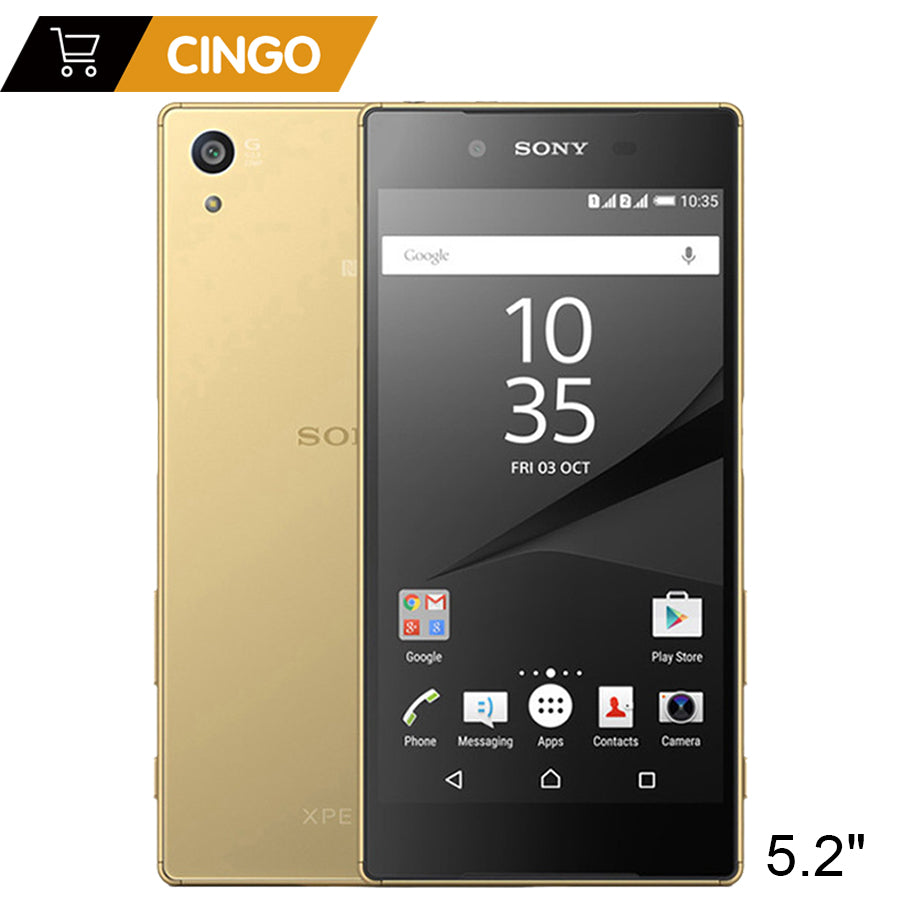 Original Sony Xperia Z5 E6653 Unlocked 3GB RAM 32GB ROM GSM WCDMA 4G LTE Mobile Phone Android Octa Core 5.2 Inch 23MP Camera