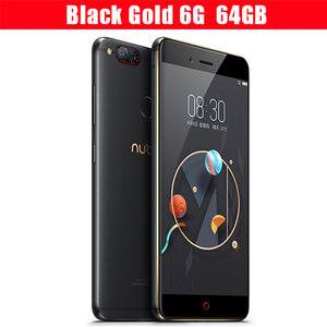 ZTE Nubia Z17 Mini Dual Back Camera Smartphone 4GB/6GB RAM 64GB ROM 5.2inch Snapdragon 652 MSM8976 Dual SIM Cards Mobile Phone