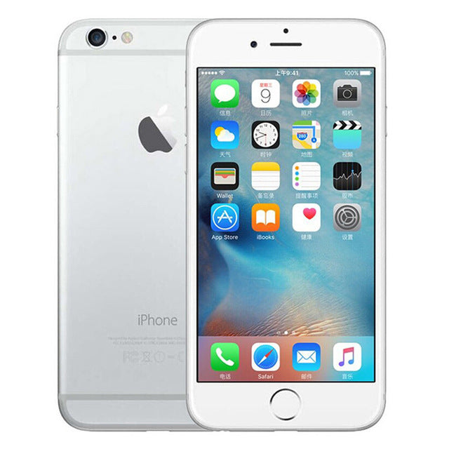 Unlocked Apple iPhone 6 IOS Dual Core 1.4GHz 1GB RAM 16/64/128GB ROM 4.7 inch 8.0 MP Camera 3G WCDMA 4G LTE Used Mobile phone