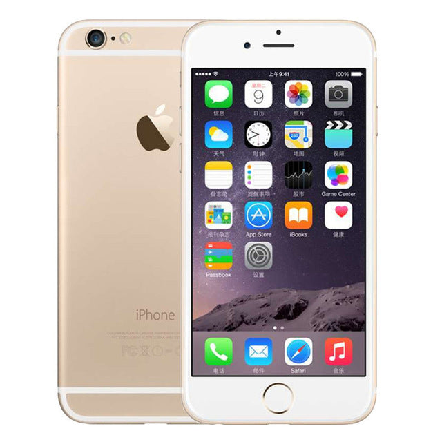 Unlocked Apple iPhone 6 IOS Dual Core 1.4GHz 1GB RAM 16/64/128GB ROM 4.7 inch 8.0 MP Camera 3G WCDMA 4G LTE Used Mobile phone