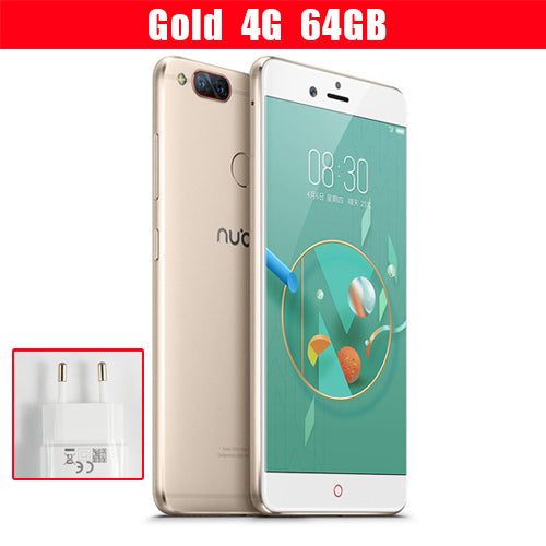 ZTE Nubia Z17 Mini Dual Back Camera Smartphone 4GB/6GB RAM 64GB ROM 5.2inch Snapdragon 652 MSM8976 Dual SIM Cards Mobile Phone