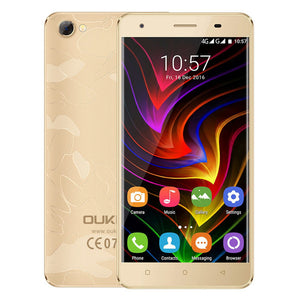 OUKITEL C5 PRO 5.0 inch Android 6.0 4G Smartphone 2GB+16GB MTK6737 Quad Core Cellphone 2000mAh GPS Mobile Phone Dual Micro SIM