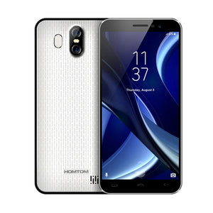 Original HOMTOM S16 18:9 5.5" 1280*640P Android 7.0 2GB RAM 16GB ROM MT6580 Quad Core 3000mAh 1300MP Fingerprint New Smartphone