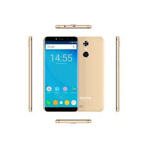 Oukitel C8 Mobile Phone 5.5 Inch 18:9 HD Screen phone Quad Core 2GB RAM 16GB ROM 13MP Android 7.0 3000mAh Touch ID Smartphone