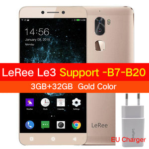 Original leeco cool 1 Coolpad letv cool1 leRee Le3 4G LTE Mobile phone Octa Core 5.5" FHD 3G / 4G 32G Dual Back Cameras