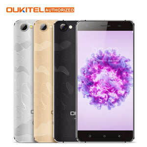 Oukitel C5 Pro 5.0 Inch HD MTK6737 Quad Core Screen Smartphone 2000mAh Android 6.0 Cell Phone 2GB RAM+16GB ROM Mobile Phone