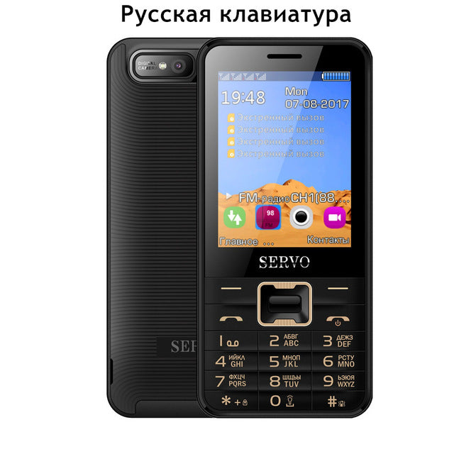 Quad Sim Cell phone Quad Band 2.8 inch 4 SIM cards 4 standby Phone Bluetooth Flashlight MP3 MP4 GPRS Russian Language keyboard