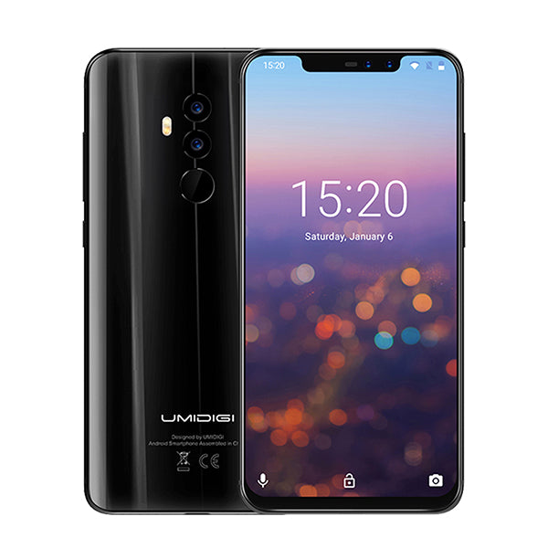 UMIDIGI Z2 Global Version Helio P23 6GB RAM 64GB ROM 6.2" FHD+ Full Screen Quad Camera Android 8.1 3850mah Face ID 4G Smartphone