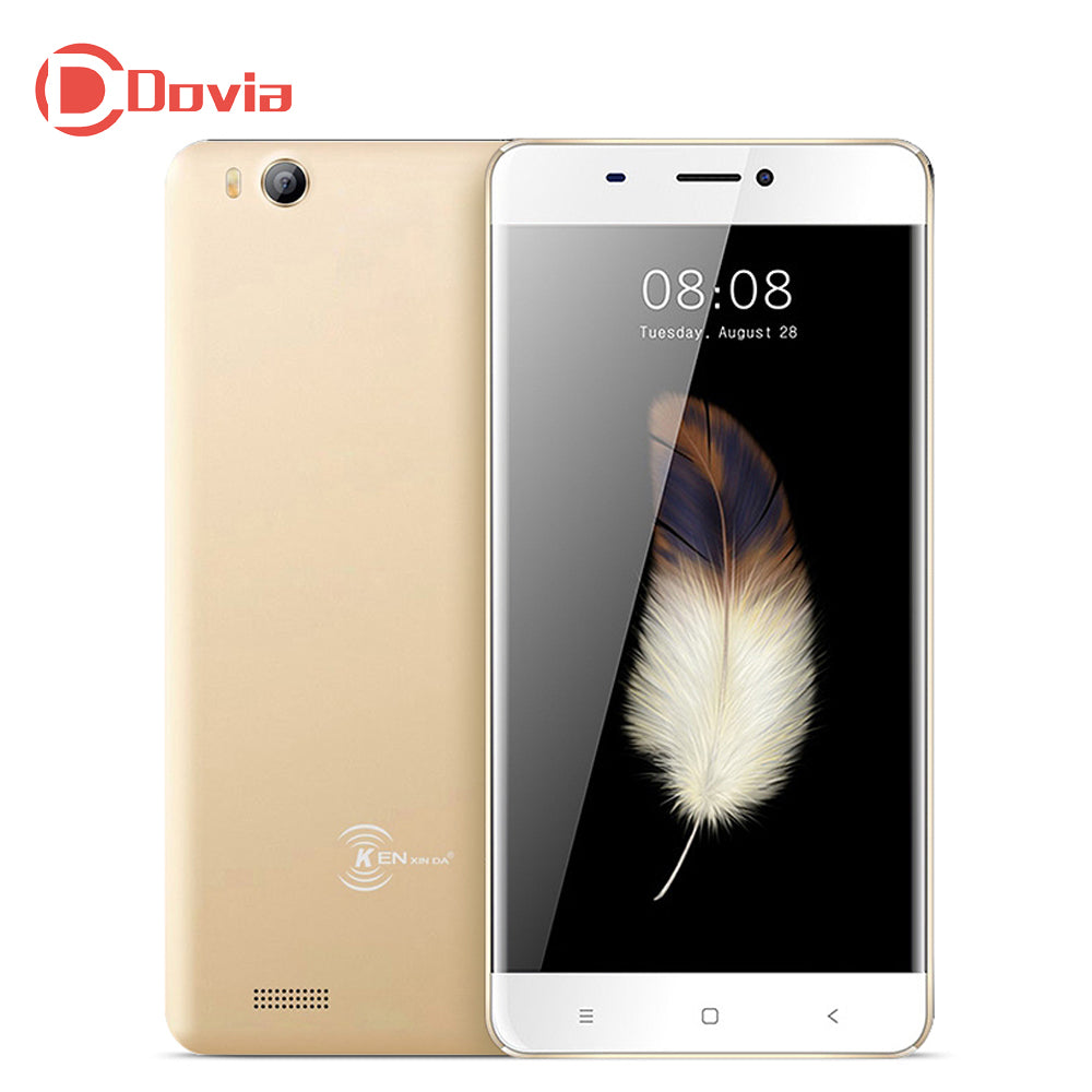 Kenxinda V5 3G Smartphone 4.0" Android 7.0 SC7731C Quad Core 1.2GHz 1GB+8GB 2.0MP Rear Camera 1500mAh Face Beauty Mobile Phone