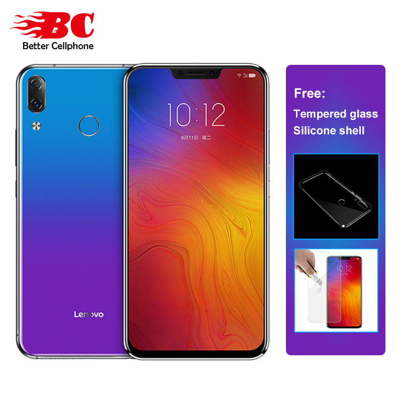 Lenovo Z5 L78011 LTE Smartphone 6.2" Snapdragon 636 Octa-Core 6GB RAM 64GB ROM Dual Rear Camera 16MP fingerprint ID Face ID OTG