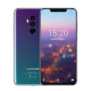 UMIDIGI Z2 Global Version Helio P23 6GB RAM 64GB ROM 6.2" FHD+ Full Screen Quad Camera Android 8.1 3850mah Face ID 4G Smartphone