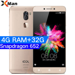 Original Letv Cool 1 Dual Leeco Coolpad Cool1 Snapdragon 652 Mobile Phone 3/4GB RAM 32GB 5.5" FHD 13MP Dual Cameras Fingerprint